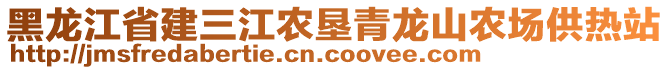 黑龍江省建三江農(nóng)墾青龍山農(nóng)場供熱站