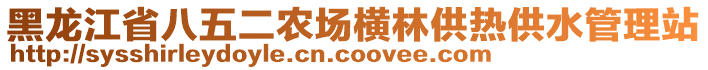 黑龍江省八五二農(nóng)場橫林供熱供水管理站