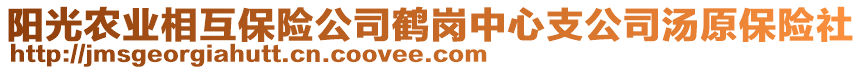 陽光農(nóng)業(yè)相互保險(xiǎn)公司鶴崗中心支公司湯原保險(xiǎn)社