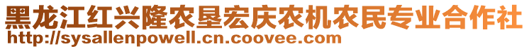 黑龍江紅興隆農(nóng)墾宏慶農(nóng)機(jī)農(nóng)民專業(yè)合作社