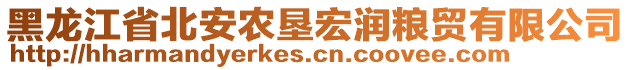 黑龍江省北安農(nóng)墾宏潤糧貿(mào)有限公司