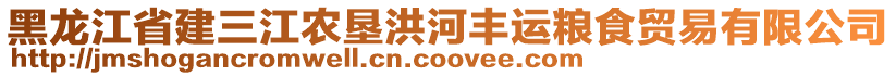 黑龍江省建三江農(nóng)墾洪河豐運(yùn)糧食貿(mào)易有限公司