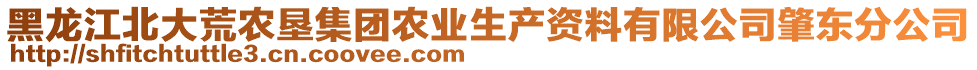 黑龍江北大荒農墾集團農業(yè)生產資料有限公司肇東分公司