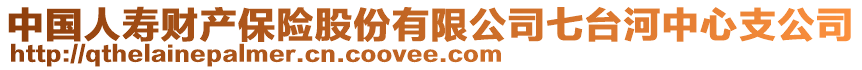 中國(guó)人壽財(cái)產(chǎn)保險(xiǎn)股份有限公司七臺(tái)河中心支公司