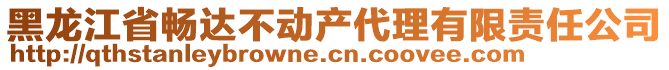 黑龍江省暢達不動產(chǎn)代理有限責(zé)任公司