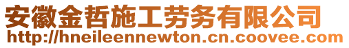 安徽金哲施工勞務(wù)有限公司