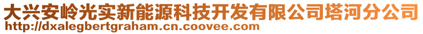 大興安嶺光實新能源科技開發(fā)有限公司塔河分公司