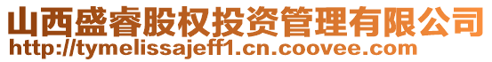 山西盛睿股權(quán)投資管理有限公司