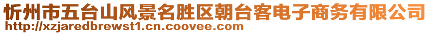 忻州市五臺山風(fēng)景名勝區(qū)朝臺客電子商務(wù)有限公司