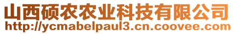 山西碩農(nóng)農(nóng)業(yè)科技有限公司