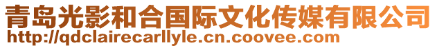 青島光影和合國(guó)際文化傳媒有限公司