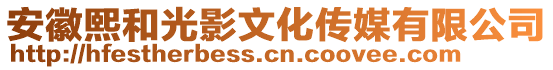 安徽熙和光影文化傳媒有限公司