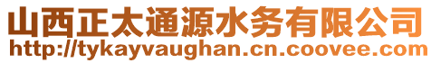 山西正太通源水務有限公司