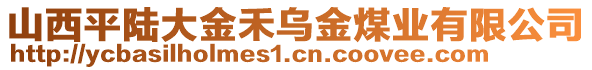 山西平陸大金禾烏金煤業(yè)有限公司