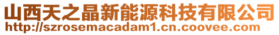 山西天之晶新能源科技有限公司