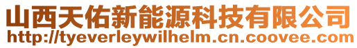 山西天佑新能源科技有限公司