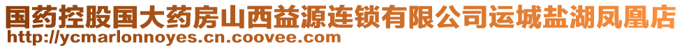 國藥控股國大藥房山西益源連鎖有限公司運城鹽湖鳳凰店