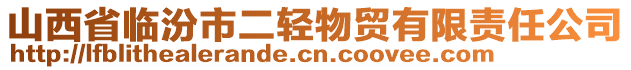 山西省临汾市二轻物贸有限责任公司