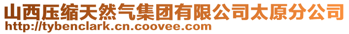 山西壓縮天然氣集團有限公司太原分公司