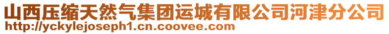 山西壓縮天然氣集團運城有限公司河津分公司