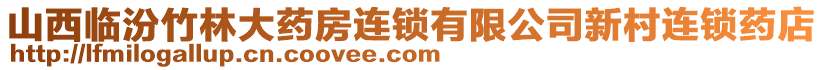 山西臨汾竹林大藥房連鎖有限公司新村連鎖藥店