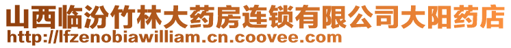 山西臨汾竹林大藥房連鎖有限公司大陽(yáng)藥店