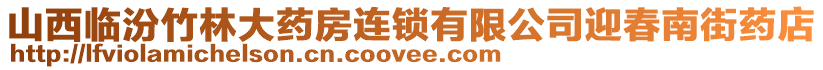 山西臨汾竹林大藥房連鎖有限公司迎春南街藥店