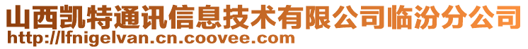 山西凱特通訊信息技術(shù)有限公司臨汾分公司