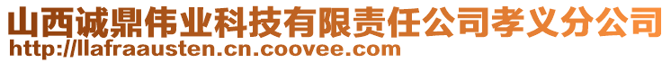 山西誠鼎偉業(yè)科技有限責(zé)任公司孝義分公司