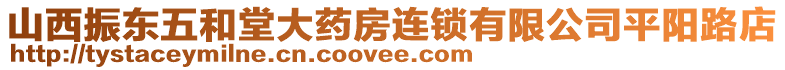 山西振東五和堂大藥房連鎖有限公司平陽路店