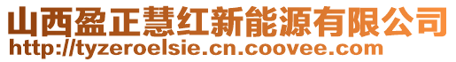 山西盈正慧紅新能源有限公司