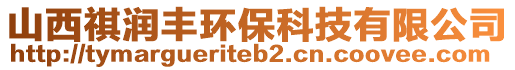 山西祺潤豐環(huán)保科技有限公司