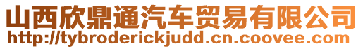 山西欣鼎通汽車貿(mào)易有限公司