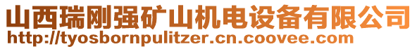 山西瑞剛強(qiáng)礦山機(jī)電設(shè)備有限公司