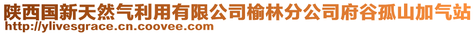 陜西國新天然氣利用有限公司榆林分公司府谷孤山加氣站