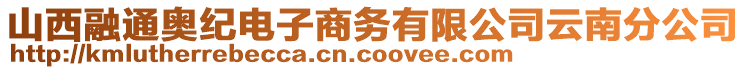 山西融通奧紀電子商務有限公司云南分公司