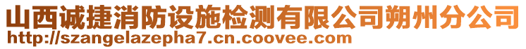 山西誠(chéng)捷消防設(shè)施檢測(cè)有限公司朔州分公司