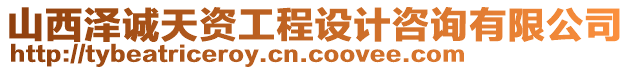 山西澤誠天資工程設計咨詢有限公司