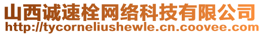山西誠速栓網(wǎng)絡(luò)科技有限公司