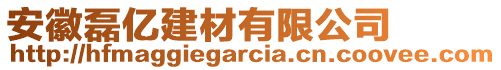 安徽磊億建材有限公司