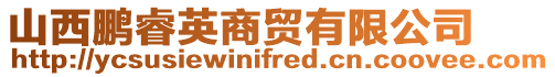 山西鵬睿英商貿有限公司
