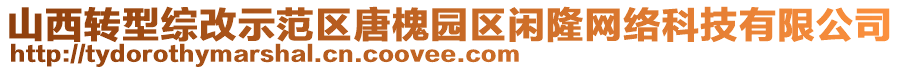 山西轉(zhuǎn)型綜改示范區(qū)唐槐園區(qū)閑隆網(wǎng)絡(luò)科技有限公司