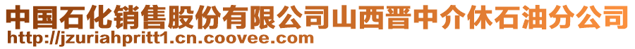 中國(guó)石化銷(xiāo)售股份有限公司山西晉中介休石油分公司