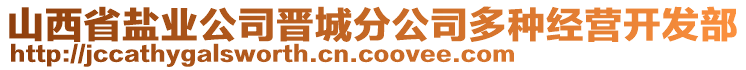 山西省鹽業(yè)公司晉城分公司多種經營開發(fā)部