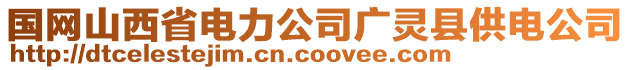 國(guó)網(wǎng)山西省電力公司廣靈縣供電公司