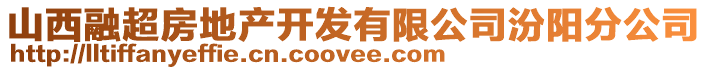 山西融超房地產(chǎn)開(kāi)發(fā)有限公司汾陽(yáng)分公司