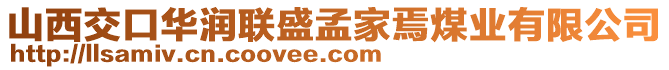 山西交口華潤聯(lián)盛孟家焉煤業(yè)有限公司