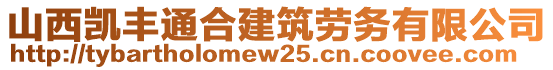 山西凱豐通合建筑勞務(wù)有限公司