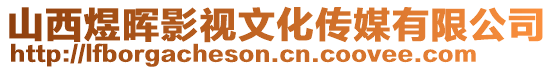山西煜暉影視文化傳媒有限公司