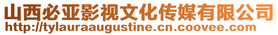 山西必亞影視文化傳媒有限公司